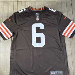 Men's Baker Mayfield Cleveland 1946 Collection Alternate Game Jersey