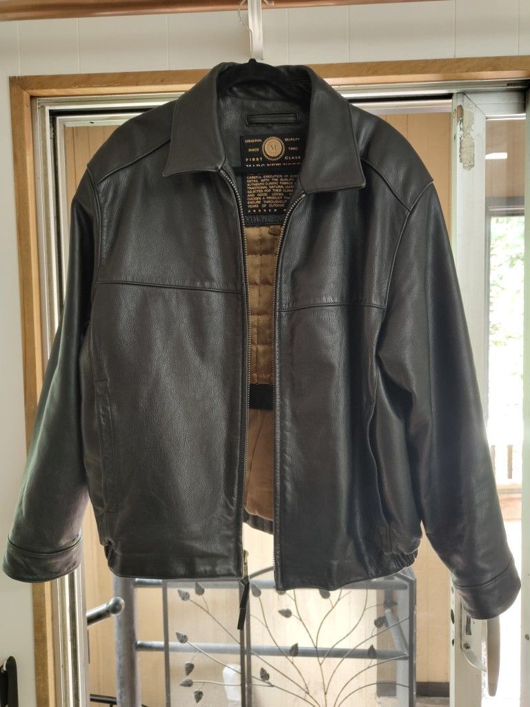 XL Marc New York Leather Jacket