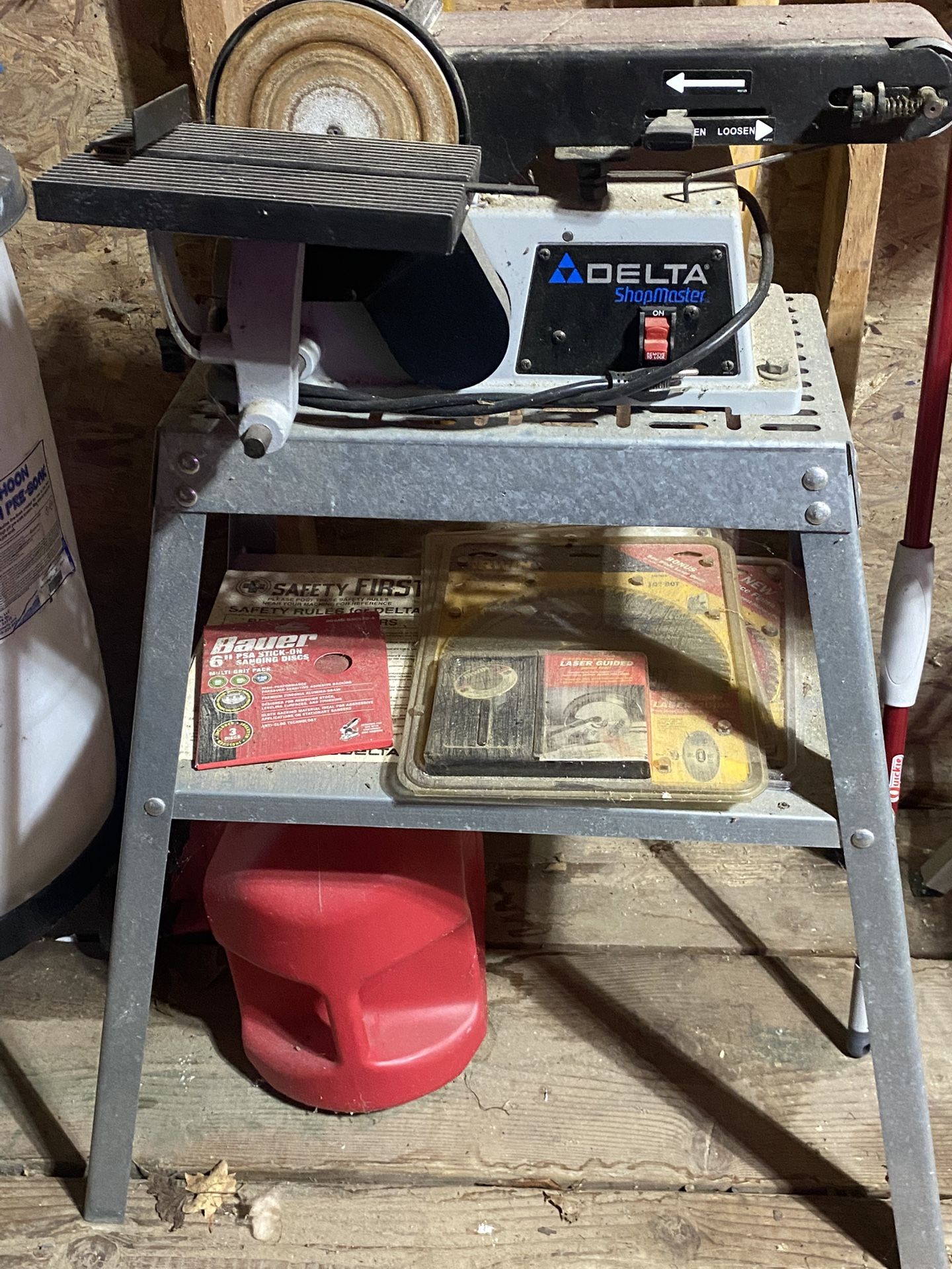 Delta Shopmaster 4”Belt/6” Disc Sander