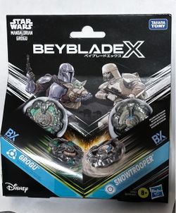 Beyblade x grogu snowtrooper elevate 7-60