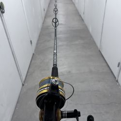 Shimano Rod On A Penn Spinning Reel