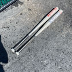 Two Aluminum Bats