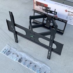 Brand New $39 Swivel TV Wall Mount for 37-75” TVs Full Motion and Tilt Bracket VESA 600x400mm, Max 110lbs 