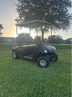 Ezgo golf cart with new lithium conversion