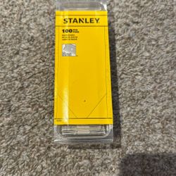 Stanley Razor Blades 100 Pcs