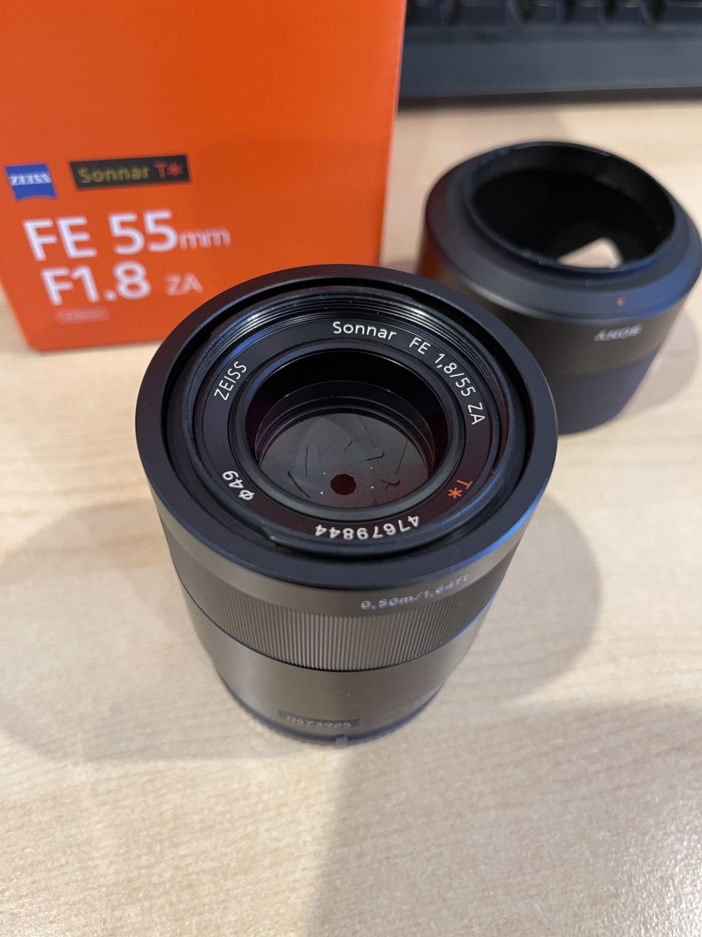SONY ZEISS FE55mm F1.8ZA SEL55F18Z 極美品 Amazon.com : Sony