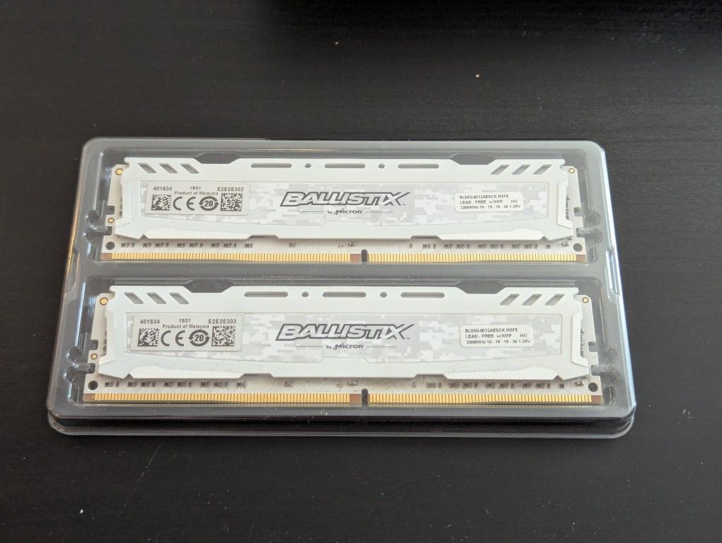 Broken RAM (2x8GB 3200MHz)