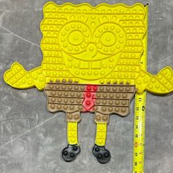 Spongebob Squarepants 19”x18” Pop It Fidget Toy