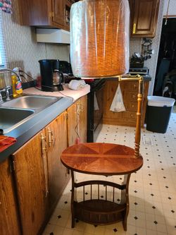Lamp With Table Stand.