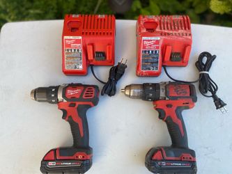 Selling two Milwaukee drills see below for pricing