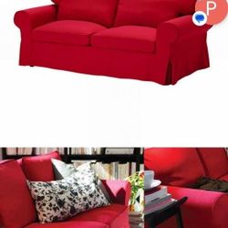 BRAND NEW IKEA CORDUROY  THREE CUSHION COUCH COVER 
