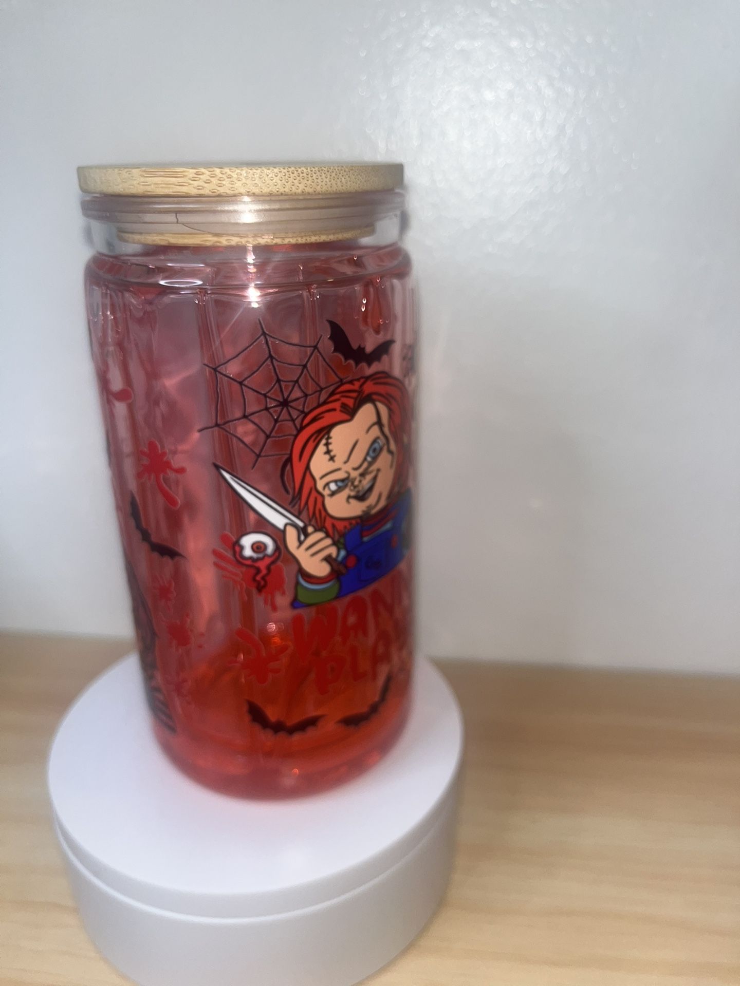 Chucky Blood Drip Snow Globe