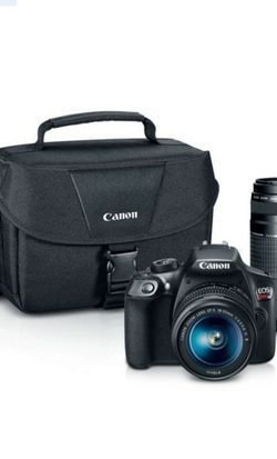 CANON REBEL T6 WITH 75-300MM LENS KIT