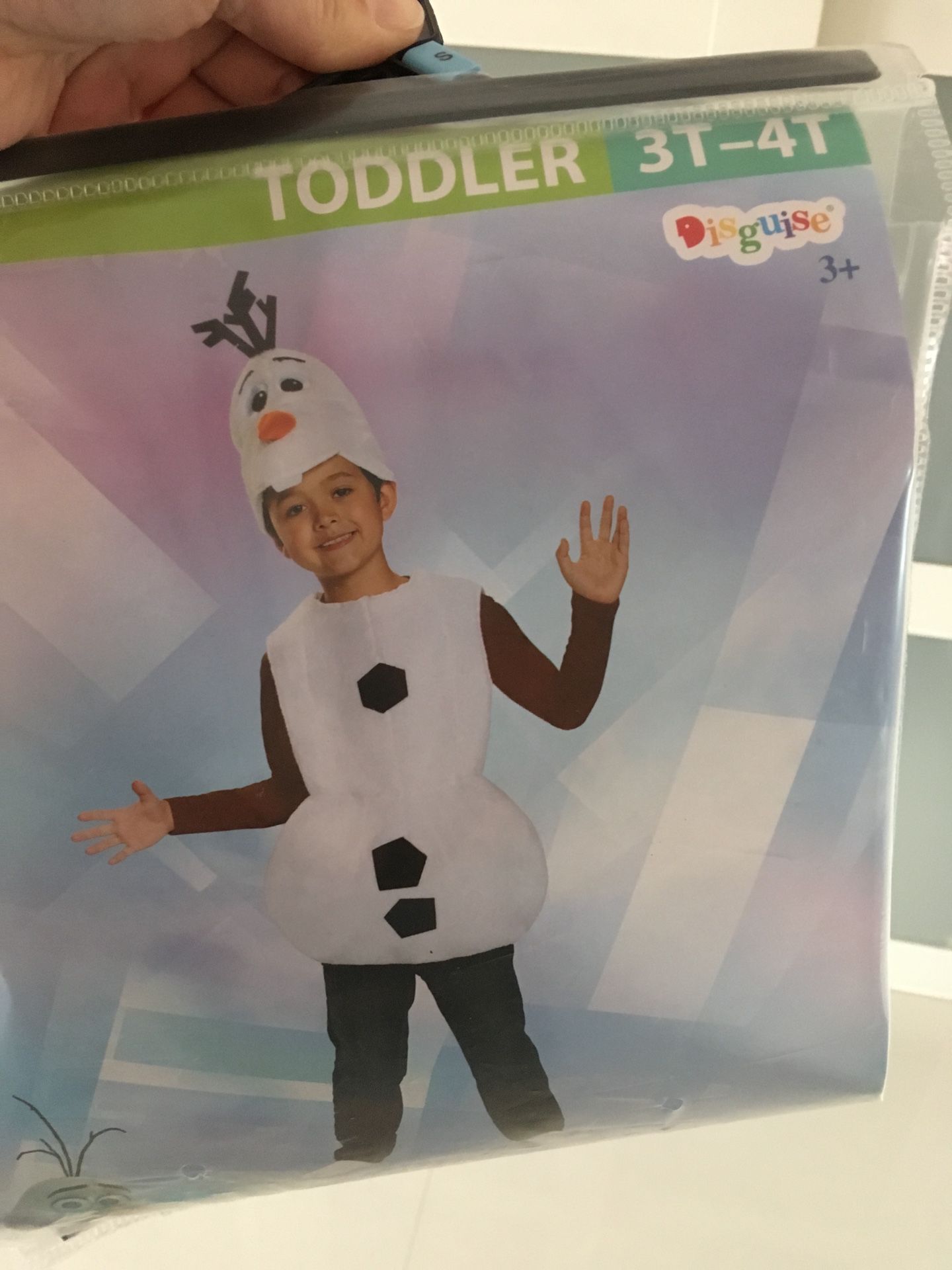Olaf toddler costume