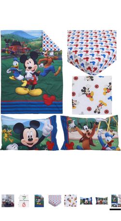 Disney Mickey Mouse Kids Bedding Set
