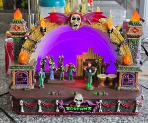 Lemax Spooky Town Symphony Of Screams Animated Lighted Halloween Village Michael's Exclusive Signature