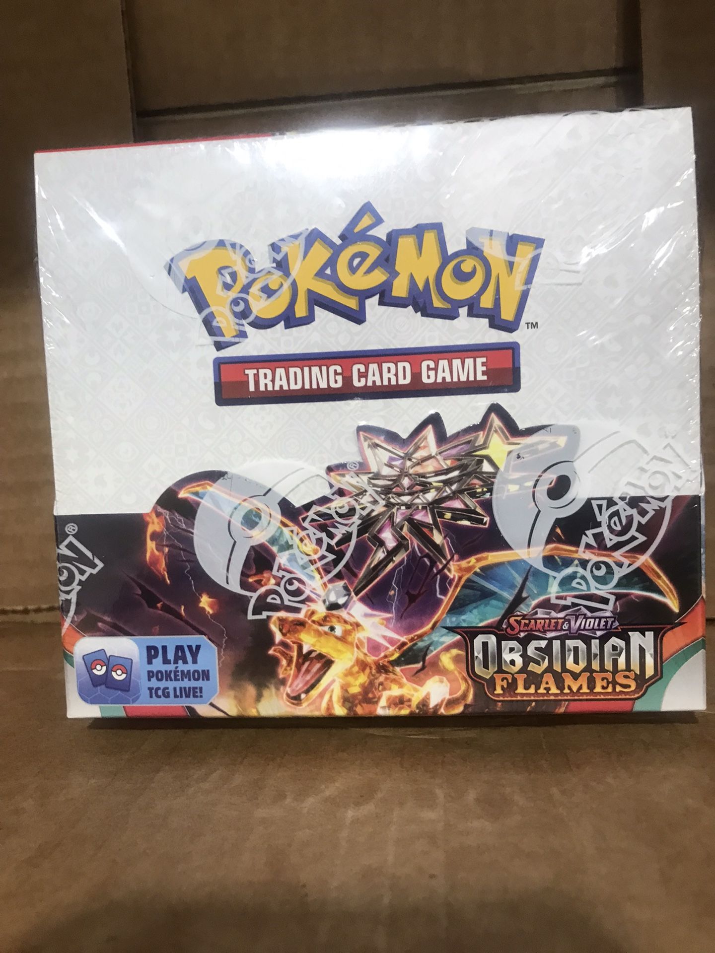 Sealed Pokemon Obsidian Flames Booster Box - greenwatershopping.com Sealed Pokemon Obsidian Flames Booster Box - greenwatershopping.com