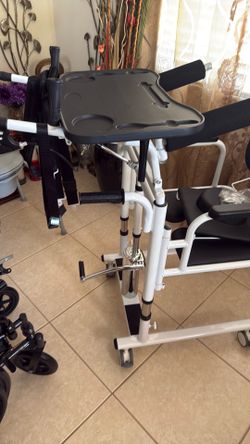 Silla de transferencia de pasiente en cama
