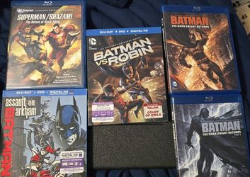 5 Animated DC Movie Collection