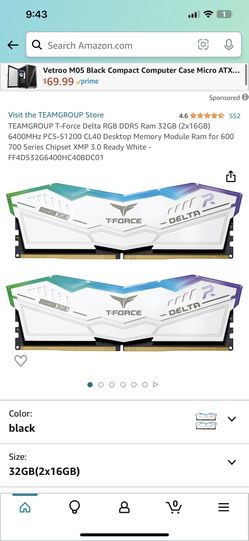 TFORCE DDR5 6400mhz