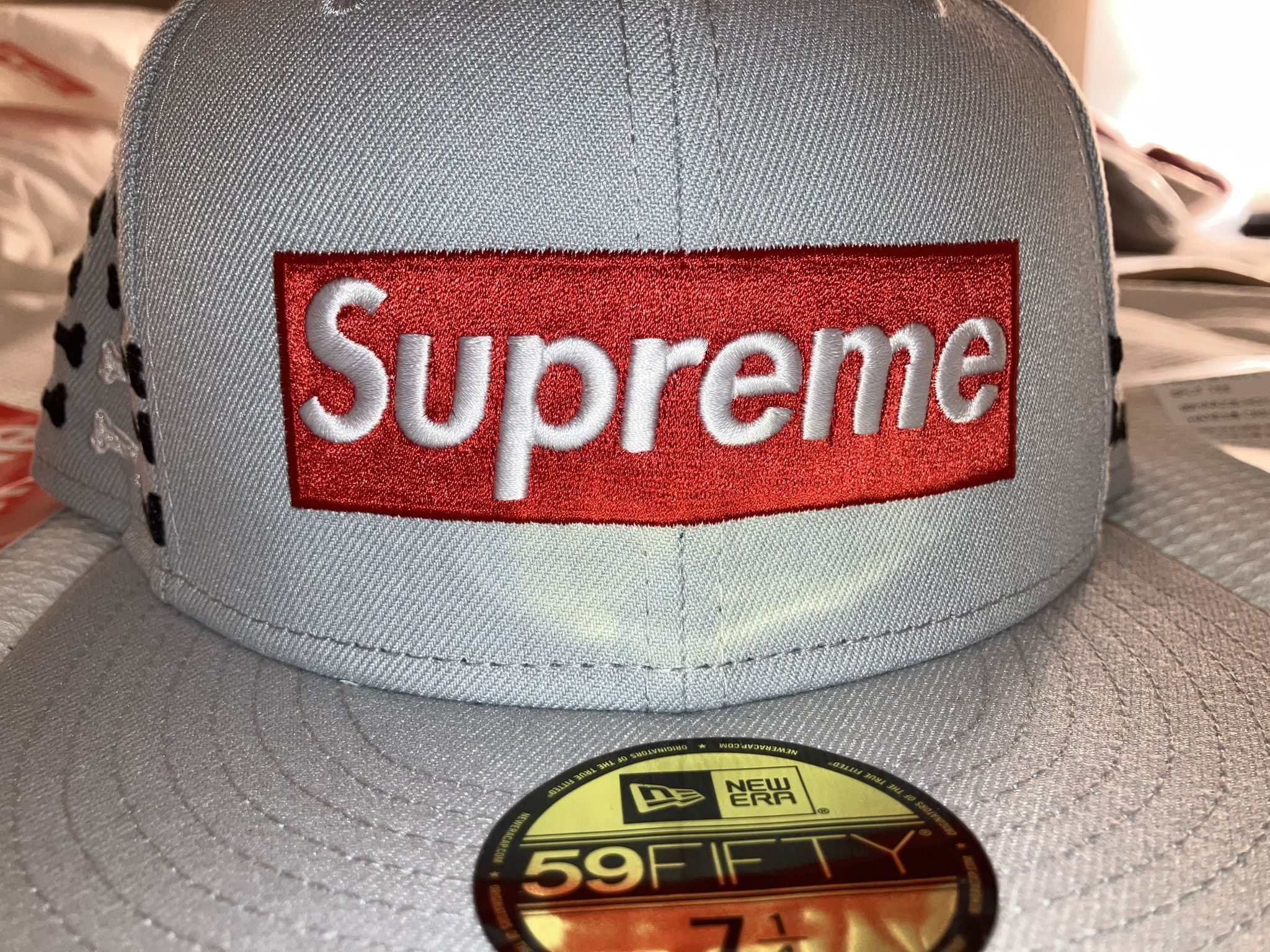 Supreme Bones Fitted Cap Brand New Headstock