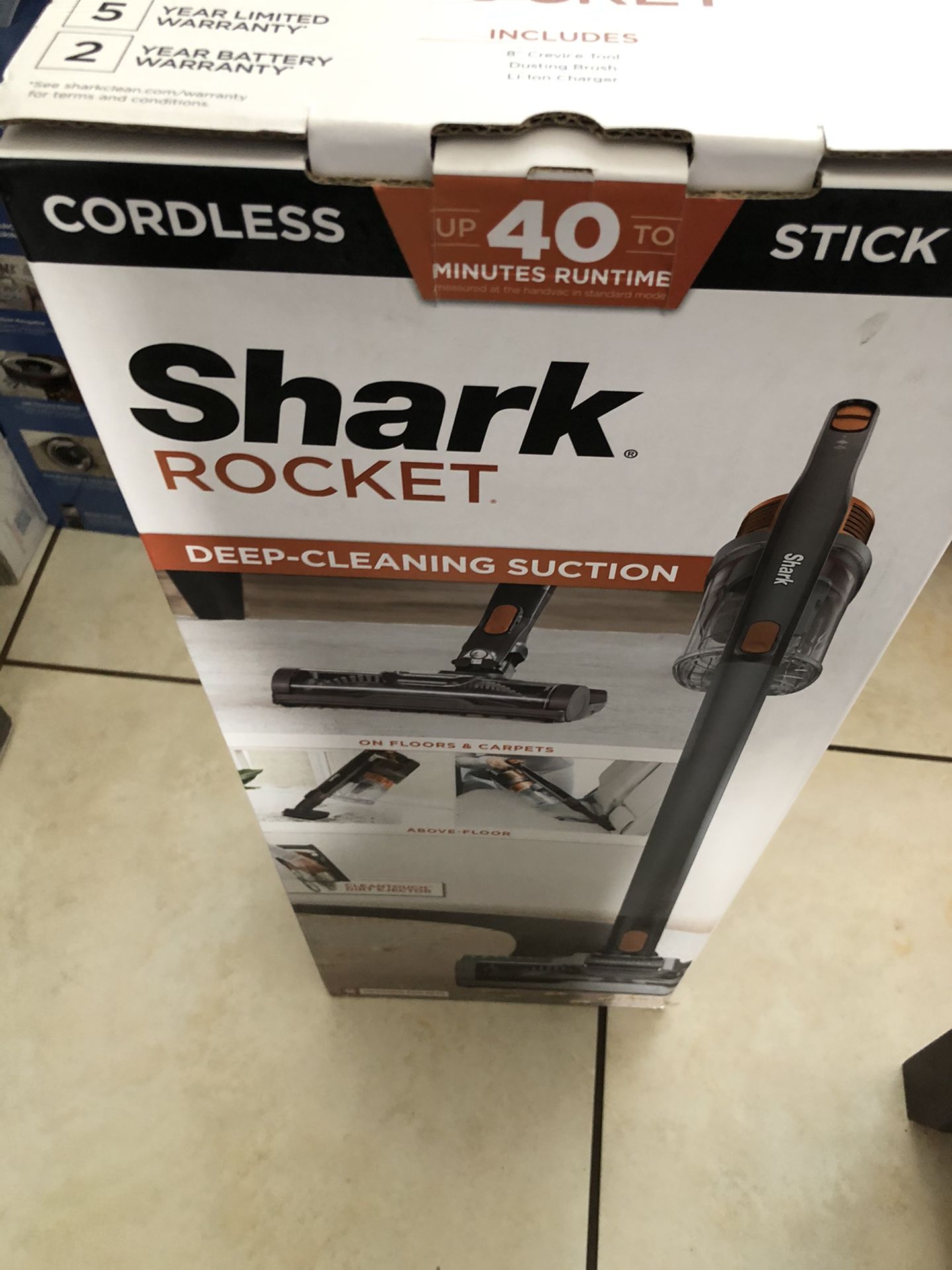 Shark Rocket Stick Cordless Vacuum