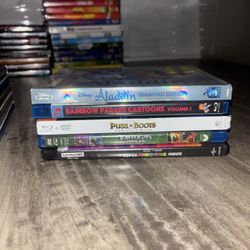 Kids Blu Rays - LOT OF 5