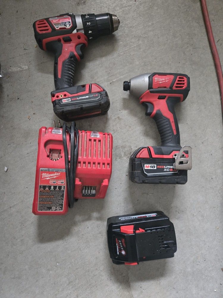 Milwaukee Drill/driver Set