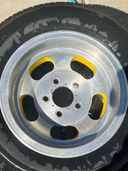 1970’s Era Deep Dish Vintage old school slotted Wheels