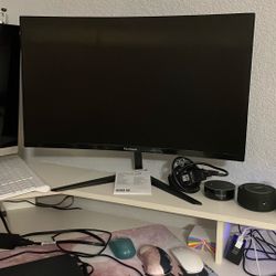 View Sonic 27” Curved Gaming Monitor