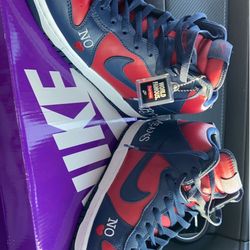 Hightop Supreme Dunks