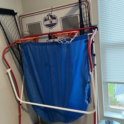 Double Shoot Basket Ball Game