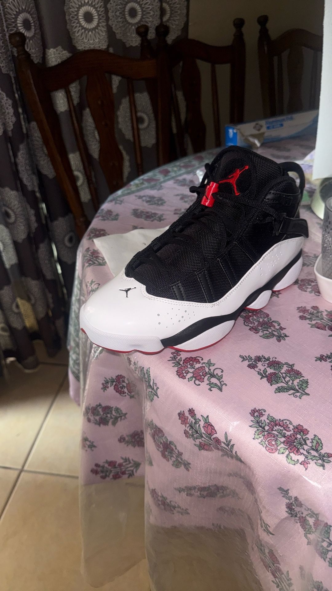 Jordan 6 Rings Gym Red