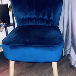 Blue Accent Chair 