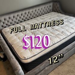 New Full Mattress Only $120