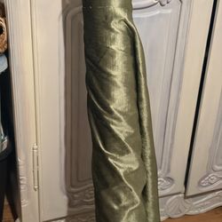 Rich, green velvet, upholstery fabric