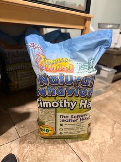 Unopened Timothy hay