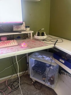 FULL GAMING PC SETUP | RTX 3050 | 32GB RAM | 240Hz | DESK + PERIPHERALS