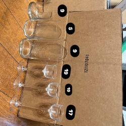 Glassware/candleholders