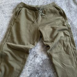 Puma Mens Joggers Green Size Large