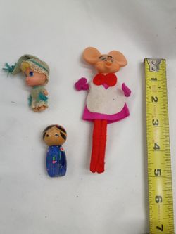 Vintage mini dolls