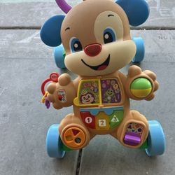 Fisher-Price Baby Toy Laugh & Learn Smart Stages Learn with Puppy Walker with Music Lights