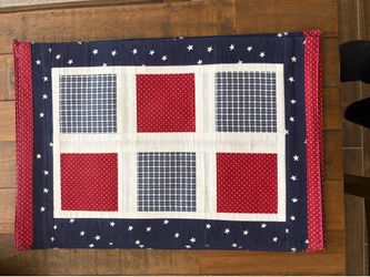 Lot of 6 Patriotic 4th of July Placemats New