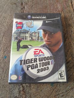 Tiger Woods PGA Tour 2003 for Nintendo GameCube (NO MANUAL, READ DESCRIPTION)