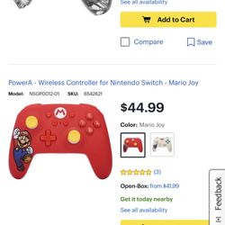 Brand New Nintendo Switch Remote 