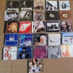 26 Music Cd's Bruce Springsteen Areo Smith Blue Oyster Sheryl Crow