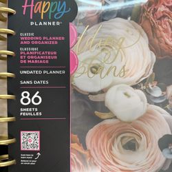 Happy Planner Brand New - Wedding Plans 