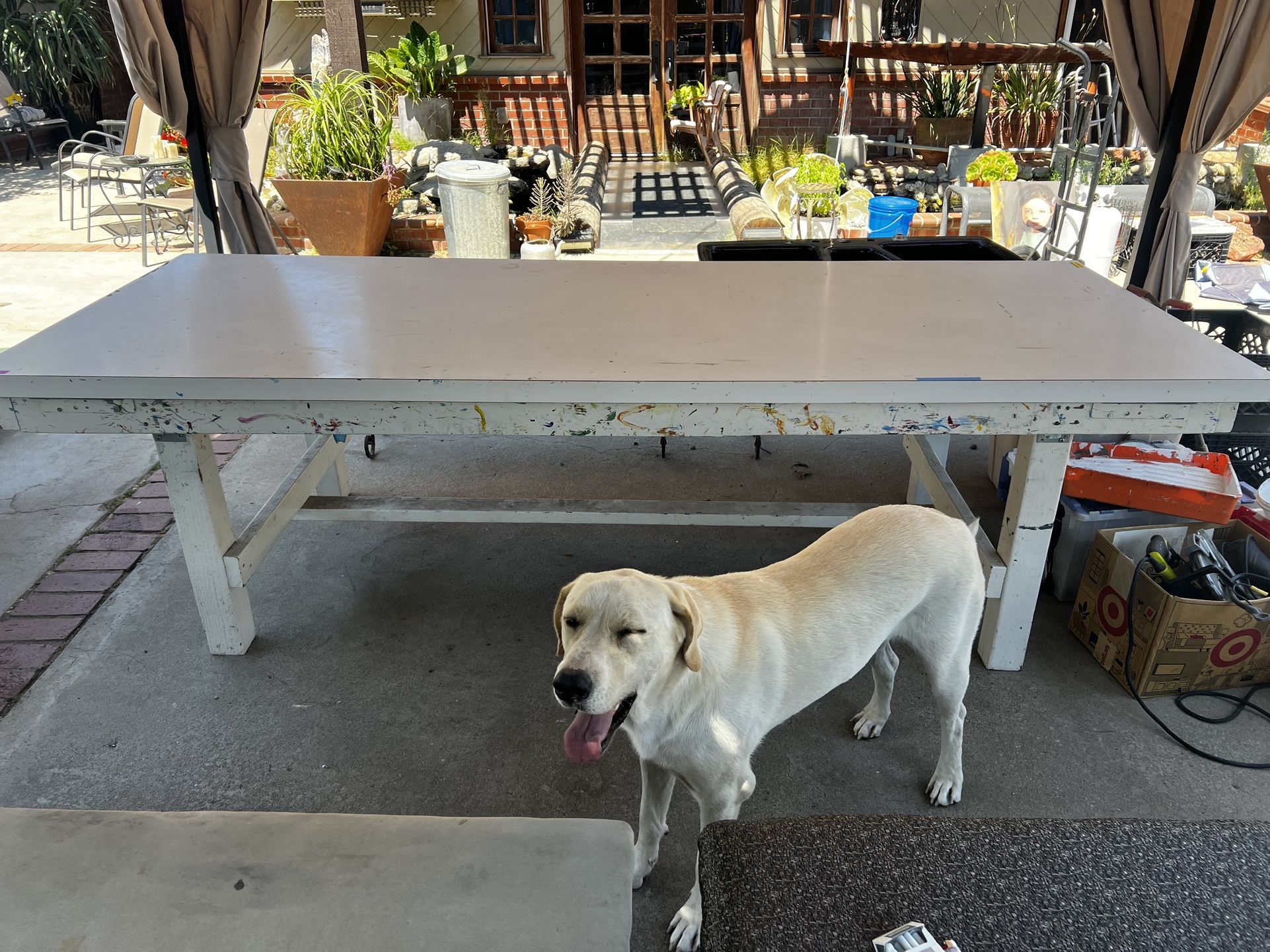 Heavy Duty Shop Table 9 x 3