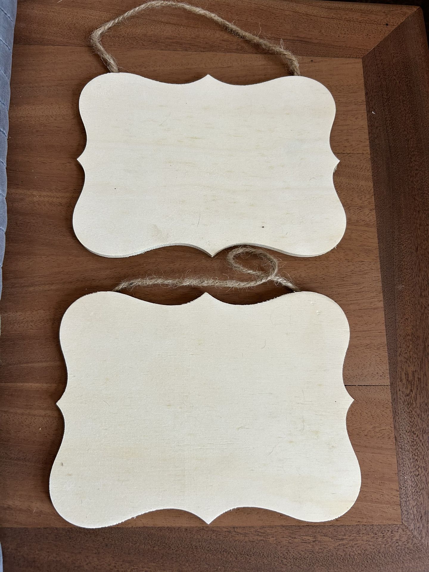 Wood Decor For Arts And Crafts. $1 Each. Dimensions In Pics.