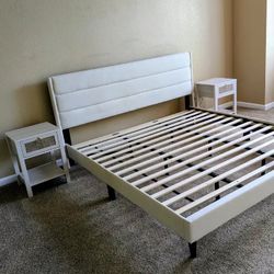 King Bed Frame And Nightstands! 